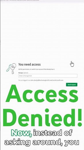 New Request App Access Feature