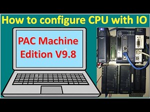 GE PLC connect with software PAC Machine Edition V9.8