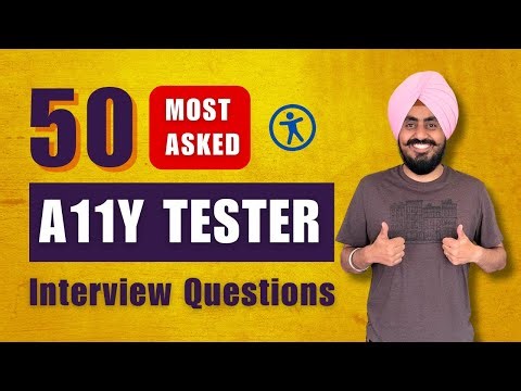 50 Web Accessibility Interview Questions (Land Your Dream Job in 2025)