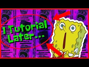 How to create a SpongeBob title card!