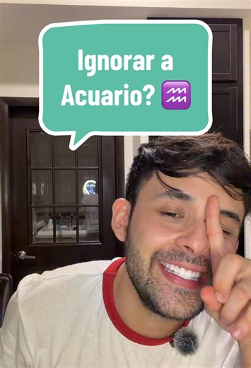 ¿Ignorar a Acuario? Cómo reaccionan los nacidos bajo ♒️