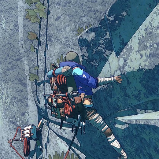 The Game Bakers on Instagram: "How do you know you’re running out of stamina in our climbing game Cairn? Watch the characters limbs closely. When they start to shake, you might be about to fall!"