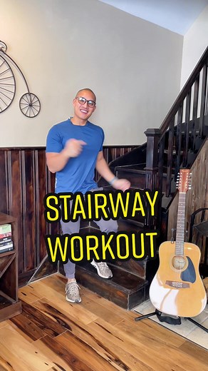 Beginner Stairway Workout for Home Exercise