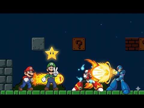 [MUGEN Battles] Mega Man & Zero vs Mario & Luigi | ¡CAOS TOTAL 2vs2 SIMULTÁNEO!