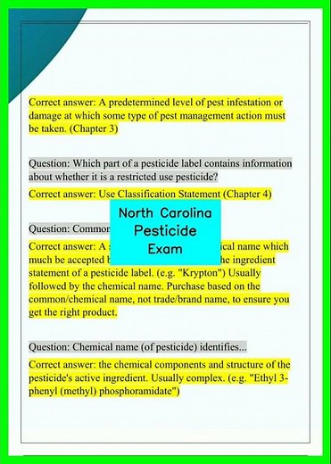 #learnexams North Carolina Pesticide Exam video