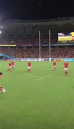 Exciting Rugby Match Highlights in a Packed Stadium