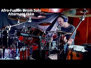 Full-Throttle Jazz Fusion Drum Solo | African Groove Energy 🥁🔥(Alternate take) ❗2️⃣