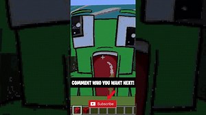 Unspeakable Minecraft Pixel Art Statue | #Shorts