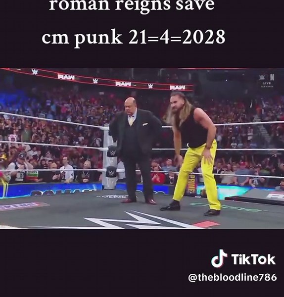 Roman Reigns Saves CM Punk at WWE Raw 2025