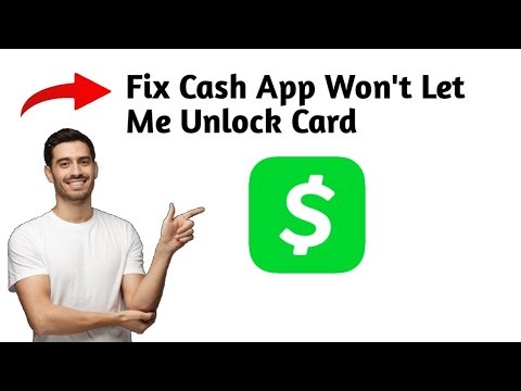 How to Fix Cash App Won't Let Me Unlock Card