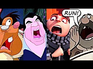 "Run!" Compilation of Random Moments | 1 Second from Animated Movies