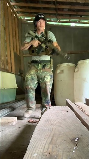 Massive fireballs from the Q cherry bomb muzzle brake, BCM AR15