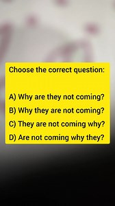 Which sentence is correct part 135 | English Class