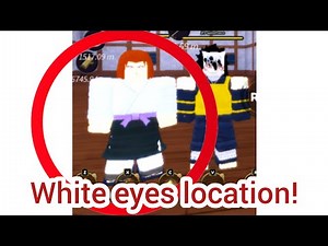 WHITE EYES ADEPT LOCATION IN NINJA TIME! | Roblox