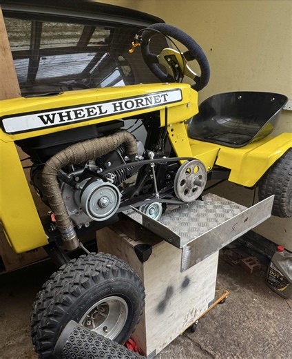 Almost Ready for Lawn Mower Racing Testing