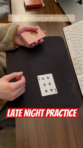 Push-Off Double Lift #magic #tricks #performance