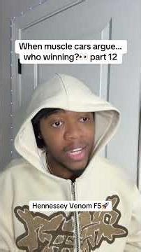 When muscle cars argue… who winning?👀 part 12 #viral