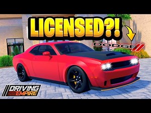 Did Driving Empire Get Dodge Licensing?