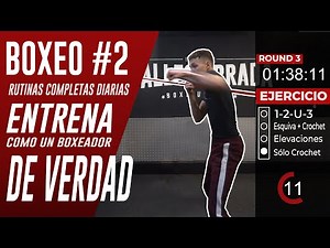 BOXING TRAINING AT HOME #2 ▶︎ Boxing exercises and MOVEMENTS (COMPLETE WORKOUT WITHOUT EQUIPMENT)