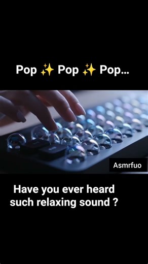 Dreamy Bubble Keyboard 🫧✨ | #asmr #bubblepop #satisfying #relaxing