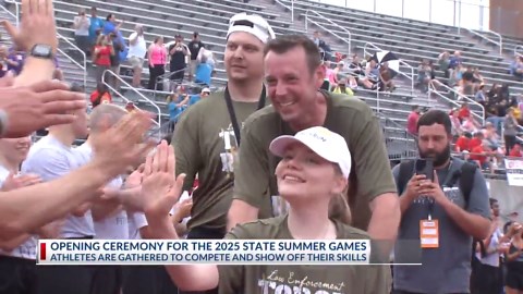 Opening ceremony for the 2025 State Summer Games