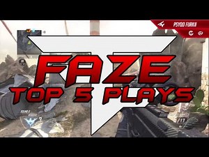 FaZe Top 5 - Black Ops 2 w/ FaZe Temperrr