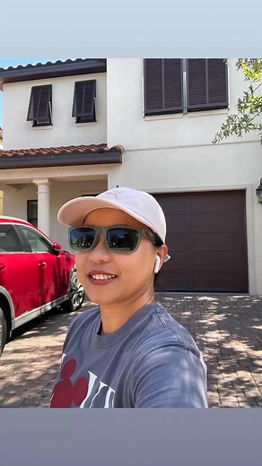 Quyen walking the entire circle around our Sandestin rental home inside the resort . Took an hour and a half! I took a nap! lol | Tony Gold