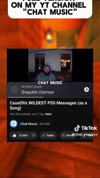 CASEOH MESSAGES: Engage with Chat Music Insights