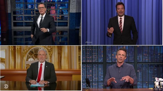 Late-night hosts rally behind Kimmel after ABC suspends his show