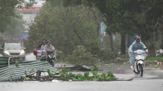 Typhoon Bualoi makes landfall in Vietnam