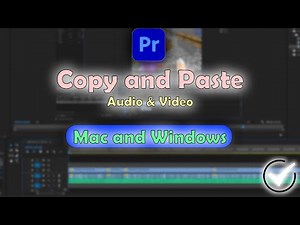 How to Copy/Paste Video & Audio Tracks in Adobe Premiere Pro 2021!