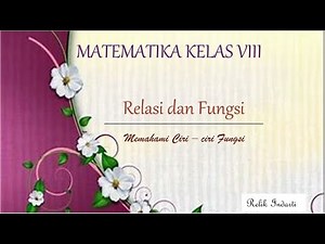 Memahami ciri fungsi