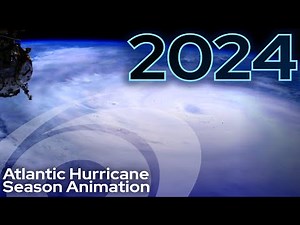 2024 Atlantic Hurricane Season Animation