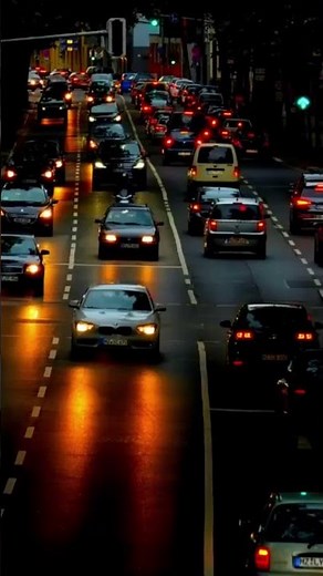 Calming City Traffic Sounds 🚗| Urban Noise for Deep Sleep & Meditation #SHORTS
