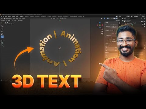 How to do Text Animation in Blender | #BMS EP21 | தமிழ்