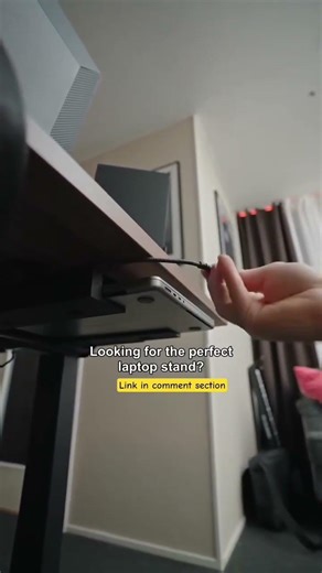 under desk table storage #shorts #laptop #desksetup #aesthetic