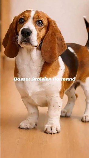 Basset Artésien Normand Puppy to Adult Transformation | The Gentle French Tracker