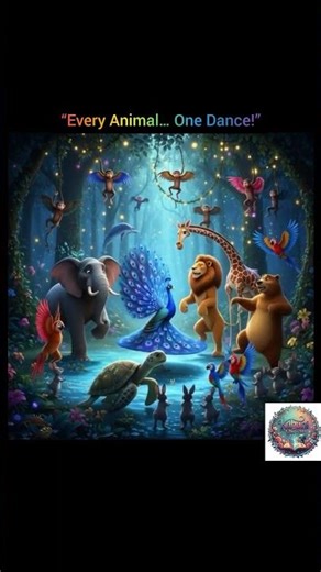“Every Animal Dancing Solo | Magical Forest Dance | 9 Animals Dance Moves”
