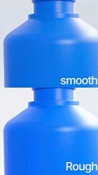 Turn Any Smooth Blender Mesh into Realistic Surface | Bump + Noise Texture #shorts #blender