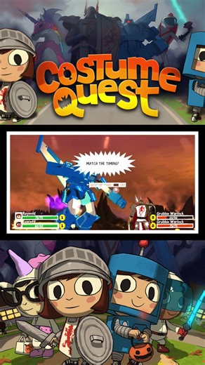 Have You EVER Played Costume Quest??? #gameroom #retrogaming