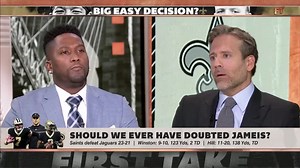 "How do you know what Jameis Winston is gonna be down the line? You didn't know Peyton Manning was going to be that after he started so terribly." —Harry Douglas | ESPN First Take