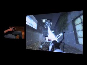 Razer Hydra - Demonstration der Bewegungssteuerung mit Portal 2 (HD, 720p)