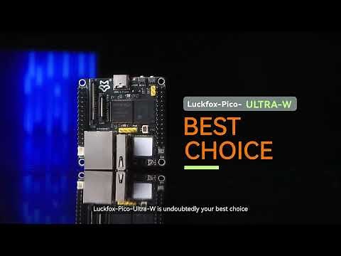 RV1106 Linux board, Luckfox Pico Ultra, optinal PoE or wifi function,