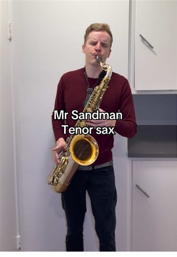 Replying to @Elzy🤨🎷 Mr. Sandman on tenor sax 🎷 Dropping just the opening notes here since they’re the same as clarinet, full notes are already up there. Bass clarinet version coming next 👀 Want sheet music? Comment PDF #mrsandman #tenorsax #saxtok #instrumentalmusic #learnbyear