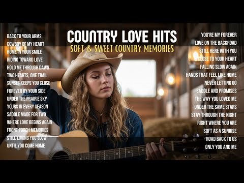 Forever Country Love Songs | Sunset Country Playlist – George Strait & Alan Jackson