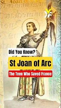 Did you know that Saint Joan of Arc was only a teenager when she changed the course of history?