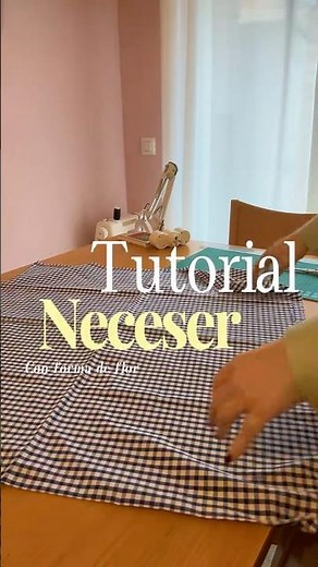 NECESER con forma de FLOR | Tutorial de costura fácil con retales