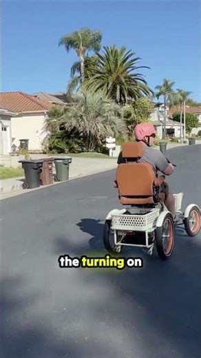 Can this electric trike navigate tight sidewalks? You'd be surprised!