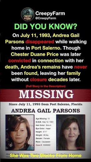 Andrea Gail Parsons: She Was Two Blocks From Home