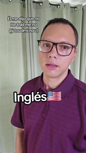 Él me dijo que no en #ingles | Pretending To Speak A Different Language